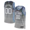 Camiseta Utah Jazz Personalizada City Edition 2025-26 Gris Swingman para Hombre