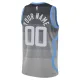 Camiseta Utah Jazz Personalizada City Edition 2025-26 Gris Swingman para Hombre