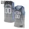 Camiseta Utah Jazz Personalizada City Edition 2025-26 Gris Swingman para Niño