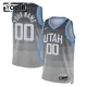 Camiseta Utah Jazz Personalizada City Edition 2025-26 Gris Swingman para Niño