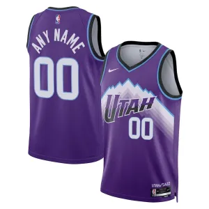 Camiseta Utah Jazz Personalizada Icon Edition 2025-26 Púrpura Swingman para Hombre