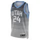 Camiseta Utah Jazz Walker Kessler City Edition 2025-26 Gris Swingman para Hombre