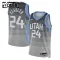Camiseta Utah Jazz Walker Kessler City Edition 2025-26 Gris Swingman para Niño
