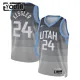 Camiseta Utah Jazz Walker Kessler City Edition 2025-26 Gris Swingman para Niño