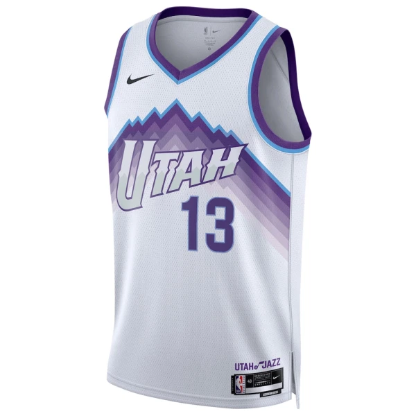 Camiseta Utah Jazz Walter Clayton JR Association Edition 2025-26 Blanco Swingman para Hombre