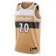 Camiseta Washington Wizards Alex Sarr City Edition 2025-26 Oro Swingman para Hombre