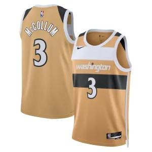 Camiseta Washington Wizards CJ Mccollum City Edition 2025-26 Oro Swingman para Hombre Camiseta Washington Wizards CJ Mccollum City Edition 2025-26 Oro Swingman para Hombre