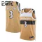 Camiseta Washington Wizards CJ Mccollum City Edition 2025-26 Oro Swingman para Niño