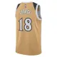 Camiseta Washington Wizards Kyshawn George City Edition 2025-26 Oro Swingman para Hombre