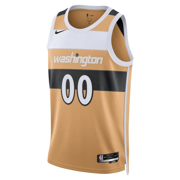 Camiseta Washington Wizards Personalizada City Edition 2025-26 Oro Swingman para Hombre