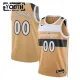 Camiseta Washington Wizards Personalizada City Edition 2025-26 Oro Swingman para Niño