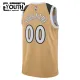 Camiseta Washington Wizards Personalizada City Edition 2025-26 Oro Swingman para Niño