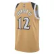 Camiseta Washington Wizards Tre Johnson III City Edition 2025-26 Oro Swingman para Hombre