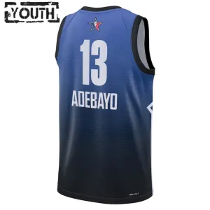 Camiseta Bam Adebayo 13 All Star 2023 Azul Swingman para Niño