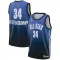 Camiseta Giannis Antetokounmpo 34 All Star 2023 Azul Swingman para Hombre