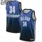 Camiseta Giannis Antetokounmpo 34 All Star 2023 Azul Swingman para Niño