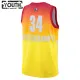 Camiseta Giannis Antetokounmpo 34 All Star 2023 Naranja Swingman para Niño