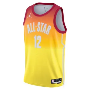 Camiseta Ja Morant 12 All Star 2023 Naranja Swingman para Hombre