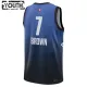 Camiseta Jaylen Brown 7 All Star 2023 Azul Swingman para Niño