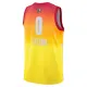 Camiseta Jayson Tatum 0 All Star 2023 Naranja Swingman para Hombre