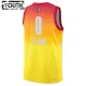 Camiseta Jayson Tatum 0 All Star 2023 Naranja Swingman para Niño