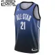 Camiseta Joel Embiid 21 All Star 2023 Azul Swingman para Niño