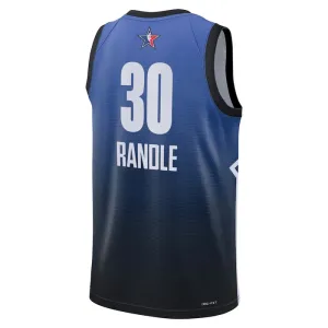 Camiseta Julius Randle 30 All Star 2023 Azul Swingman para Hombre