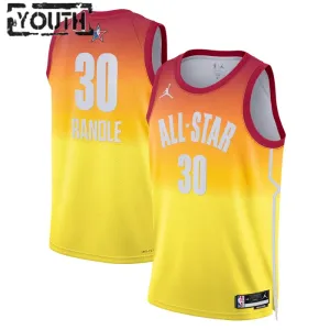 Camiseta Julius Randle 30 All Star 2023 Naranja Swingman para Niño