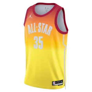 Camiseta Kevin Durant 35 All Star 2023 Naranja Swingman para Hombre