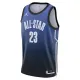 Camiseta Lauri Markkanen 23 All Star 2023 Azul Swingman para Hombre