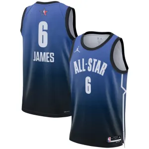 Camiseta Lebron James 6 All Star 2023 Azul Swingman para Hombre