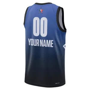 Camiseta Personalizada All Star 2023 Azul Swingman para Hombre
