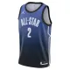 Camiseta Shai Gilgeous Alexander 2 All Star 2023 Azul Swingman para Hombre