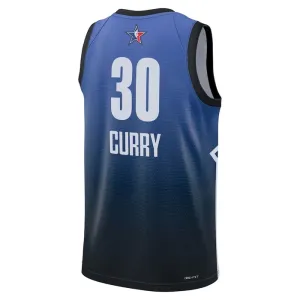 Camiseta Stephen Curry 30 All Star 2023 Azul Swingman para Hombre