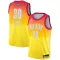 Camiseta Stephen Curry 30 All Star 2023 Naranja Swingman para Hombre