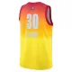 Camiseta Stephen Curry 30 All Star 2023 Naranja Swingman para Hombre