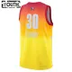 Camiseta Stephen Curry 30 All Star 2023 Naranja Swingman para Niño
