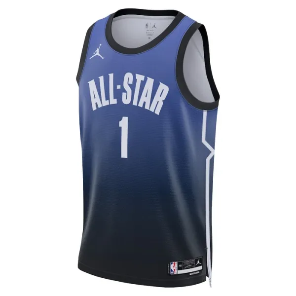 Camiseta Zion Williamson 1 All Star 2023 Azul Swingman para Hombre