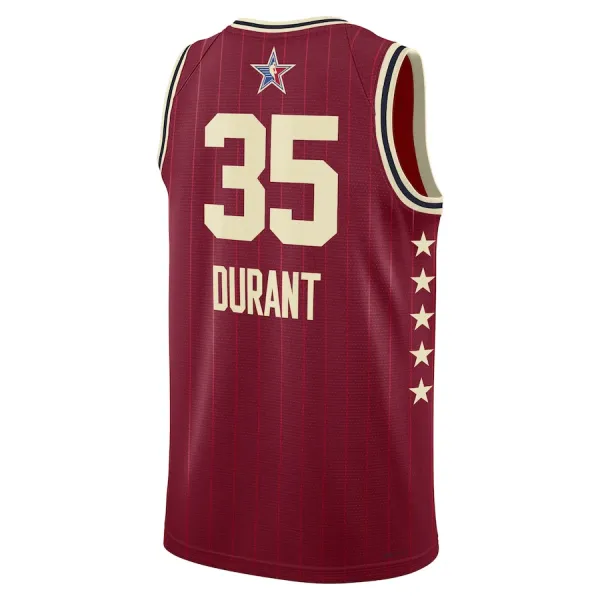 Camiseta Kevin Durant All Star 2024 Rojo Swingman para Hombre