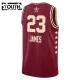 Camiseta LeBron James All Star 2024 Rojo Swingman para Niño