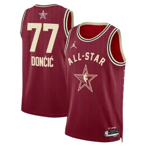 Camiseta Luka Doncic All Star 2024 Rojo Swingman para Hombre