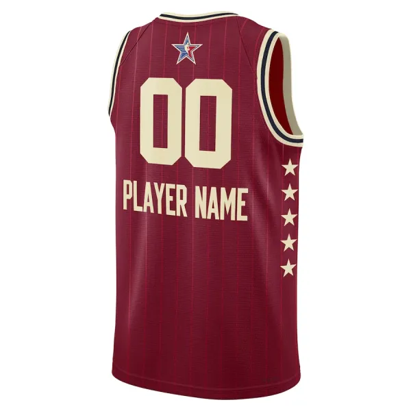 Camiseta Personalizada All Star 2024 Rojo Swingman para Hombre