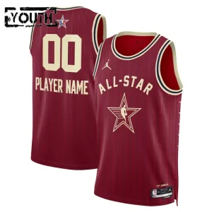 Camiseta Personalizada All Star 2024 Rojo Swingman para Niño
