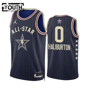 Camiseta Tyrese Haliburton All Star 2024 Swingman para Niño Camiseta Tyrese Haliburton All Star 2024 Swingman para Niño