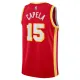 Camiseta Atlanta Hawks Clint Capela 15 Icon Edition Rojo Swingman para Hombre