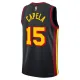 Camiseta Atlanta Hawks Clint Capela 15 Statement Edition Negro Swingman para Hombre