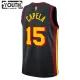 Camiseta Atlanta Hawks Clint Capela 15 Statement Edition Negro Swingman para Niño