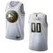 Camiseta Atlanta Hawks Golden Edition Personalizada Blanco Swingman para Hombre