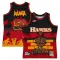 Camiseta Atlanta Hawks Mitchell Ness x Tats Cru Edition Hardwood Classics 2023-24 Negro Swingman para Hombre