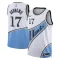 Camiseta Atlanta Hawks onyeka Okongwu City Edition 2024-25 Blanco Swingman para Hombre